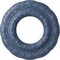Ekena Millwork Lisbon Ceiling Medallion (Fits Canopies up to 7"), 15 3/8"OD x 7"ID x 1"P, Americana Crackle CM15LIAMC - alternate 1